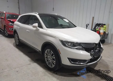 2017 Lincoln Mkx Reserve z USA, uszkodzony, nr VIN 2LMPJ8LR2HB153676